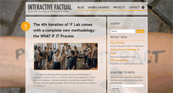 Desktop Screenshot of interactivefactual.net